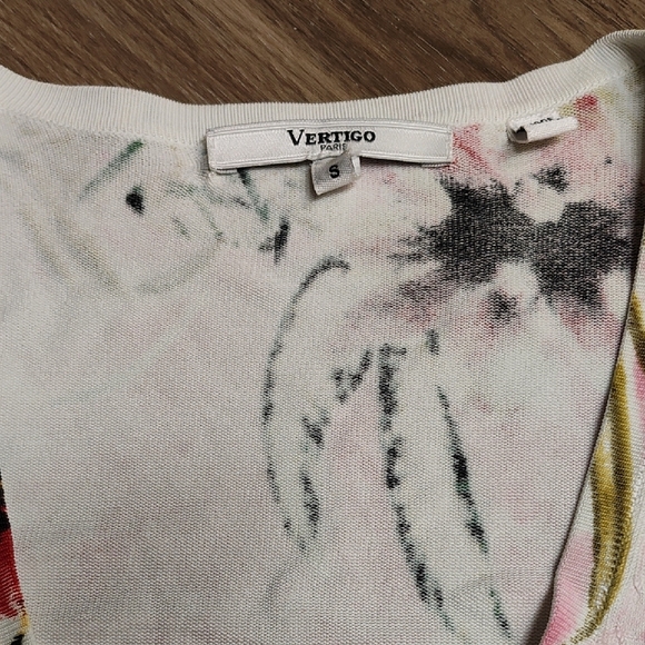 Vertigo Paris Pink Floral Cardigan - Picture 5 of 7